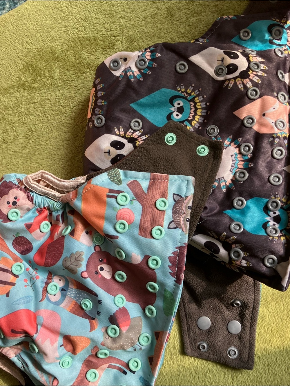 Kids Reusable Cloth Diaper Outer Shell - Multi-Pattern Assortment - Picture 8 of 12